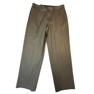 Hiltl Men's Green Pants Size 34x29, Very Good Condition